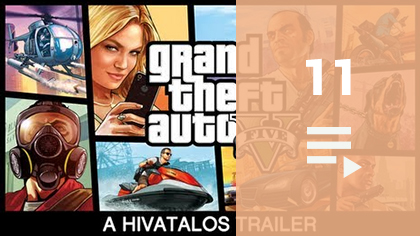 GTA V Trailers YouTube videólista