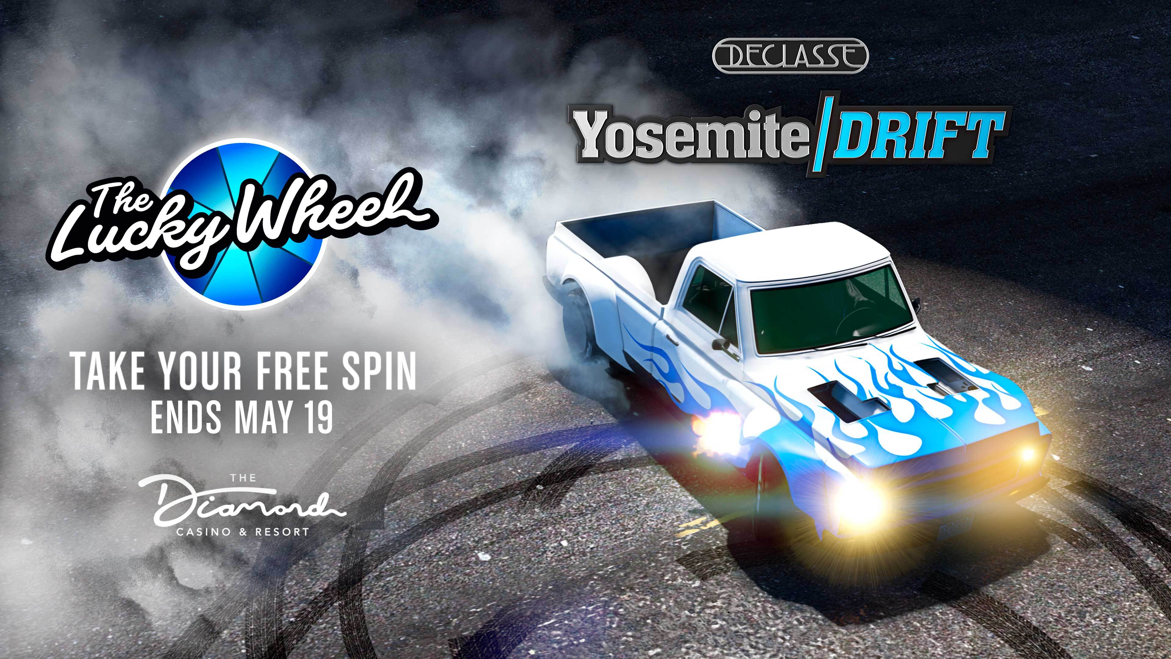 GTA Online Weekly Update: Declasse Drift Yosemite (Lucky Whee szerencsekerék) GTA Online Weekly Update: Declasse Drift Yosemite (Lucky Whee szerencsekerék)