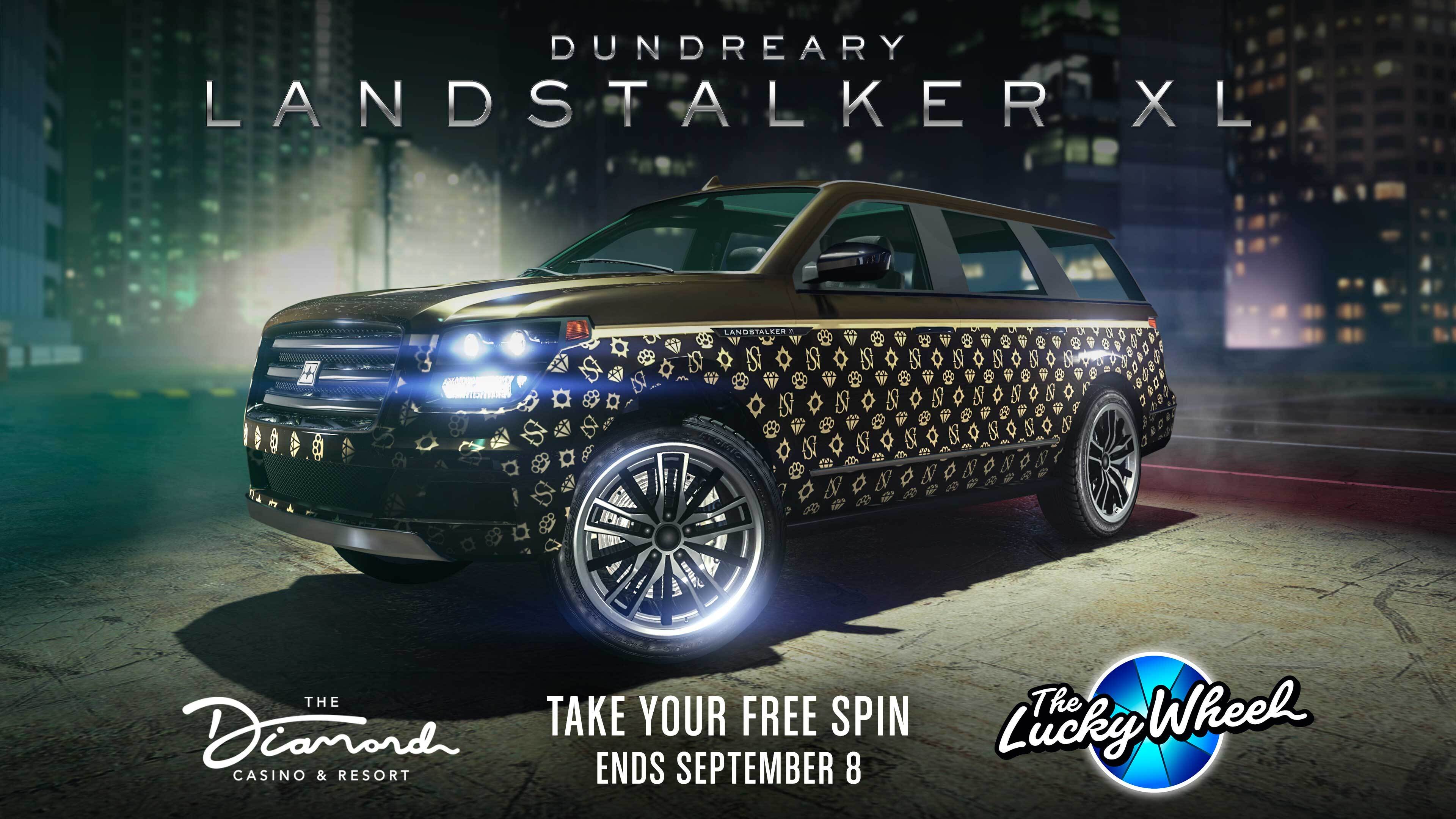 GTA Online Podium Lucky Wheel kocsi: Dundreary Landstalker XL