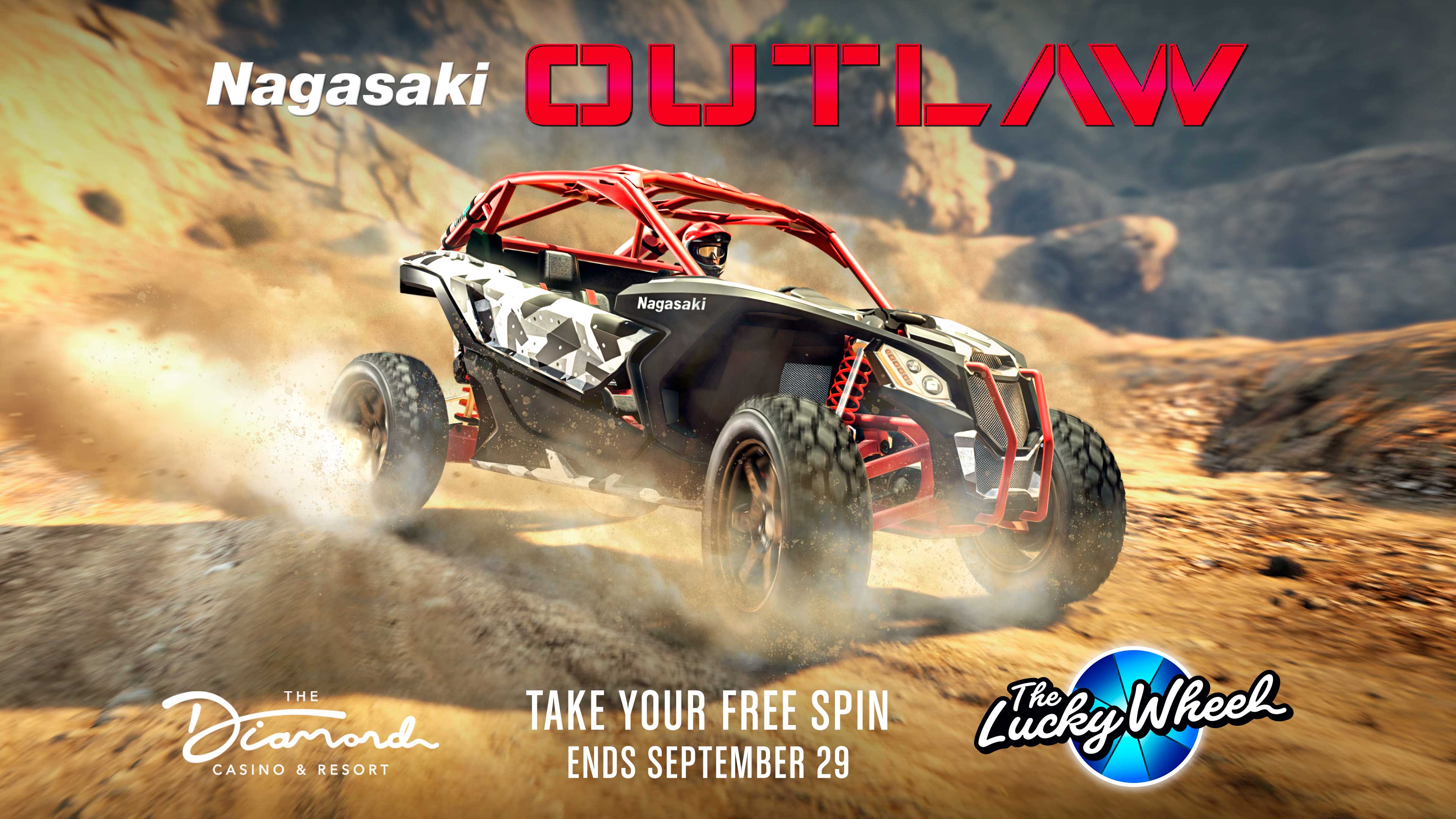GTA Online Podium Lucky Wheel kocsi: Nagasaki Outlaw