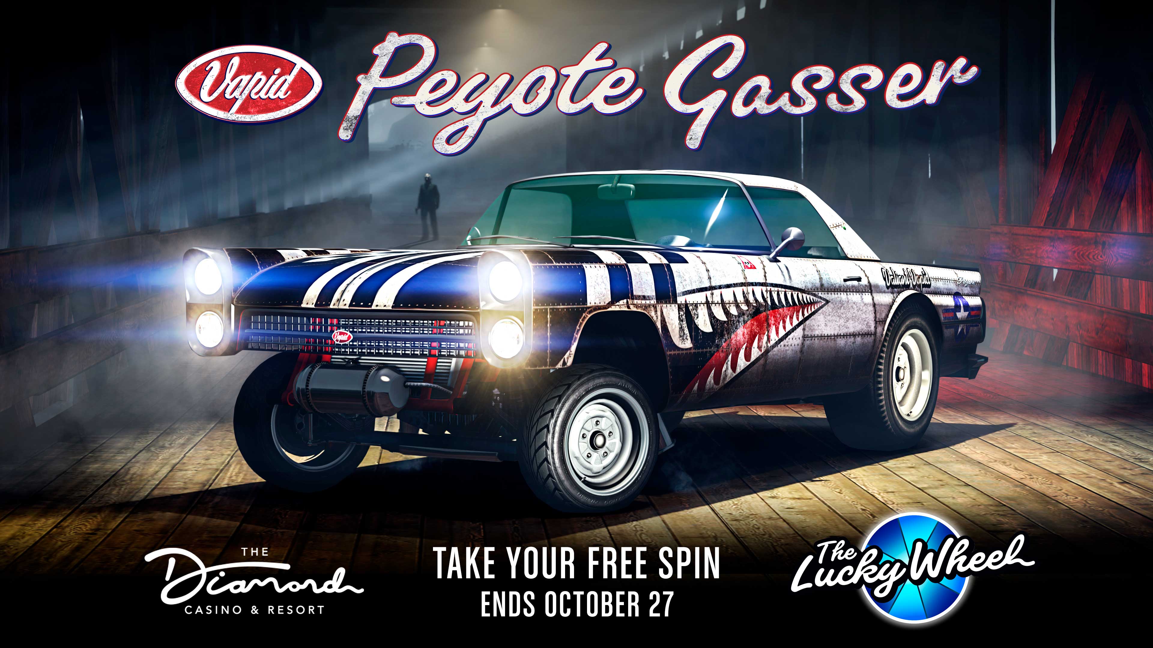 GTA Online Podium Lucky Wheel kocsi: Vapid Peyote Gasser