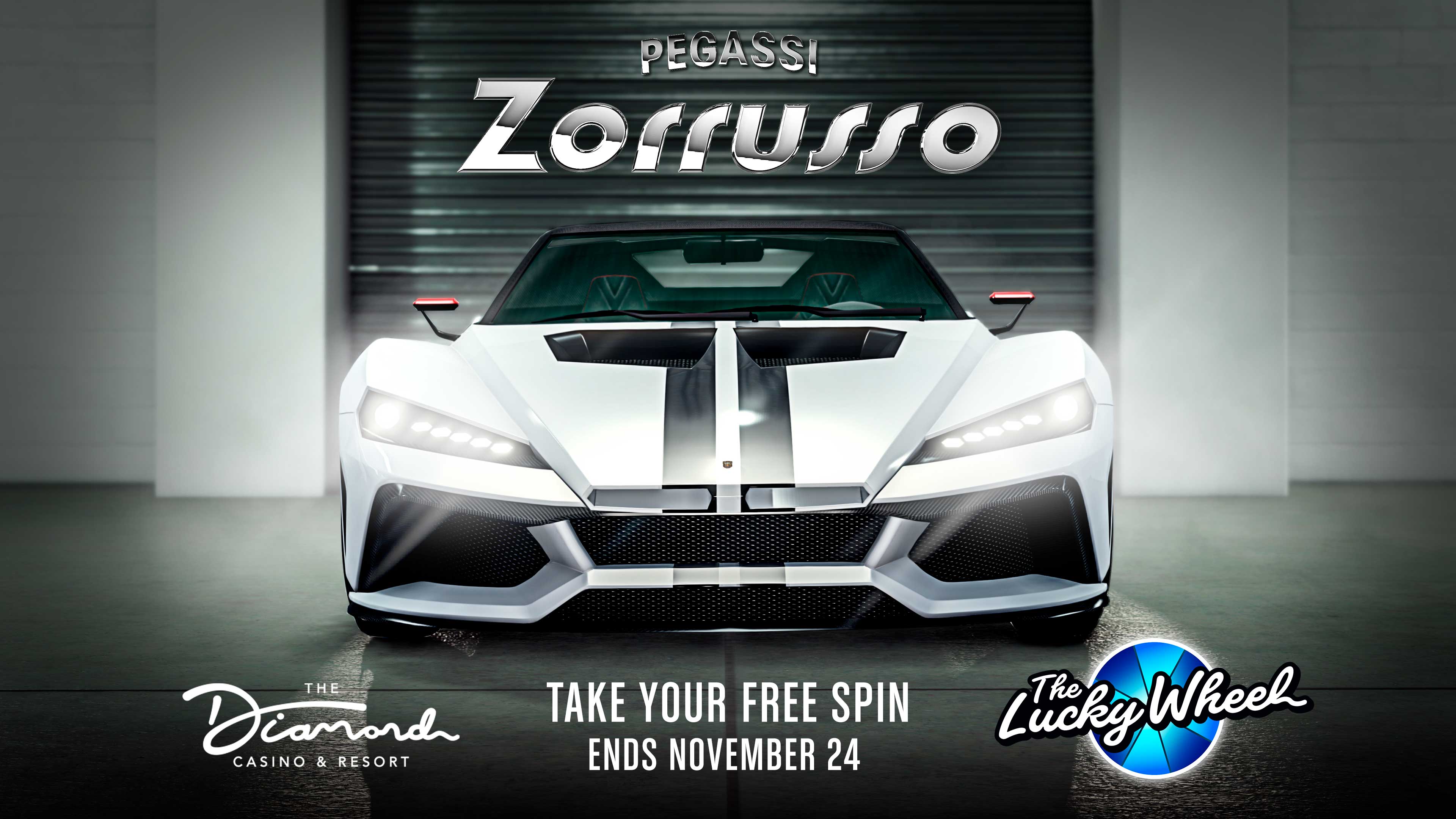 GTA Online Podium Lucky Wheel kocsi: Pegassi Zorrusso