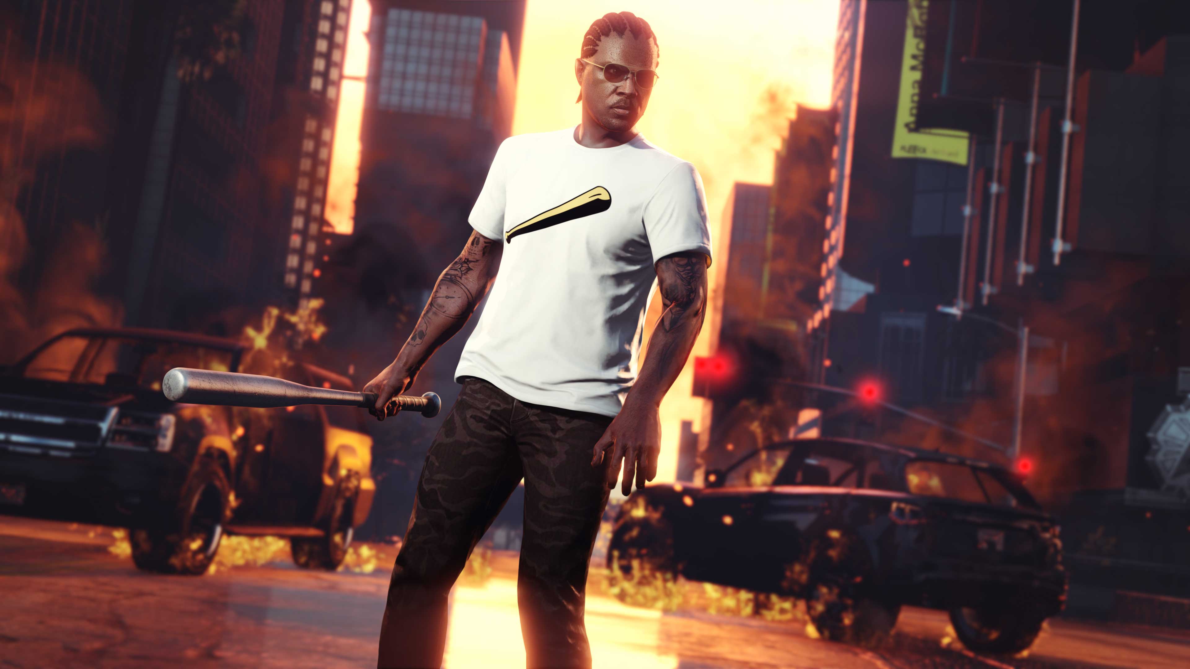 GTA Online Baseball Tee