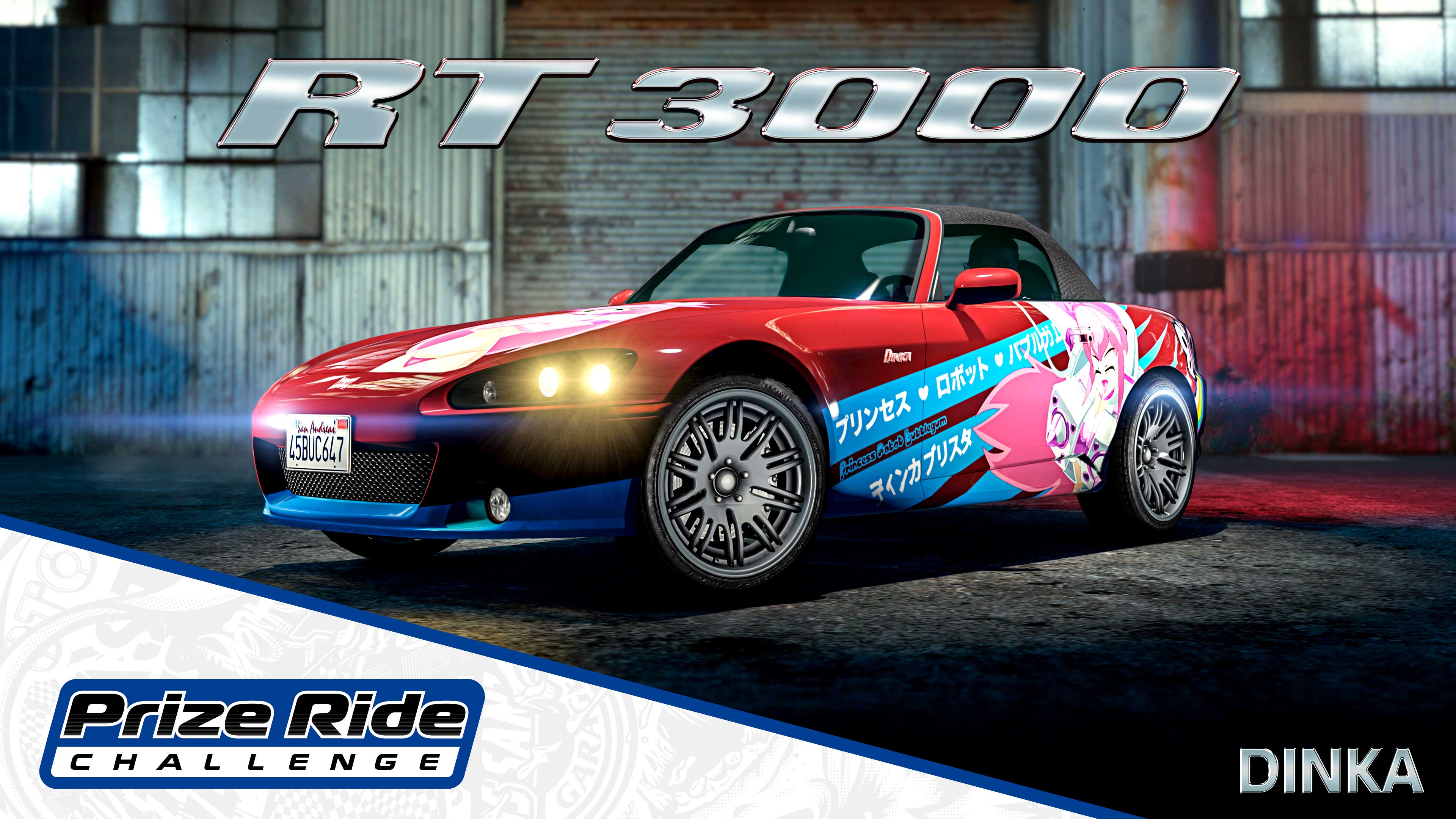GTA Online Los Santos Tuners Prize Ride: Dinka RT3000