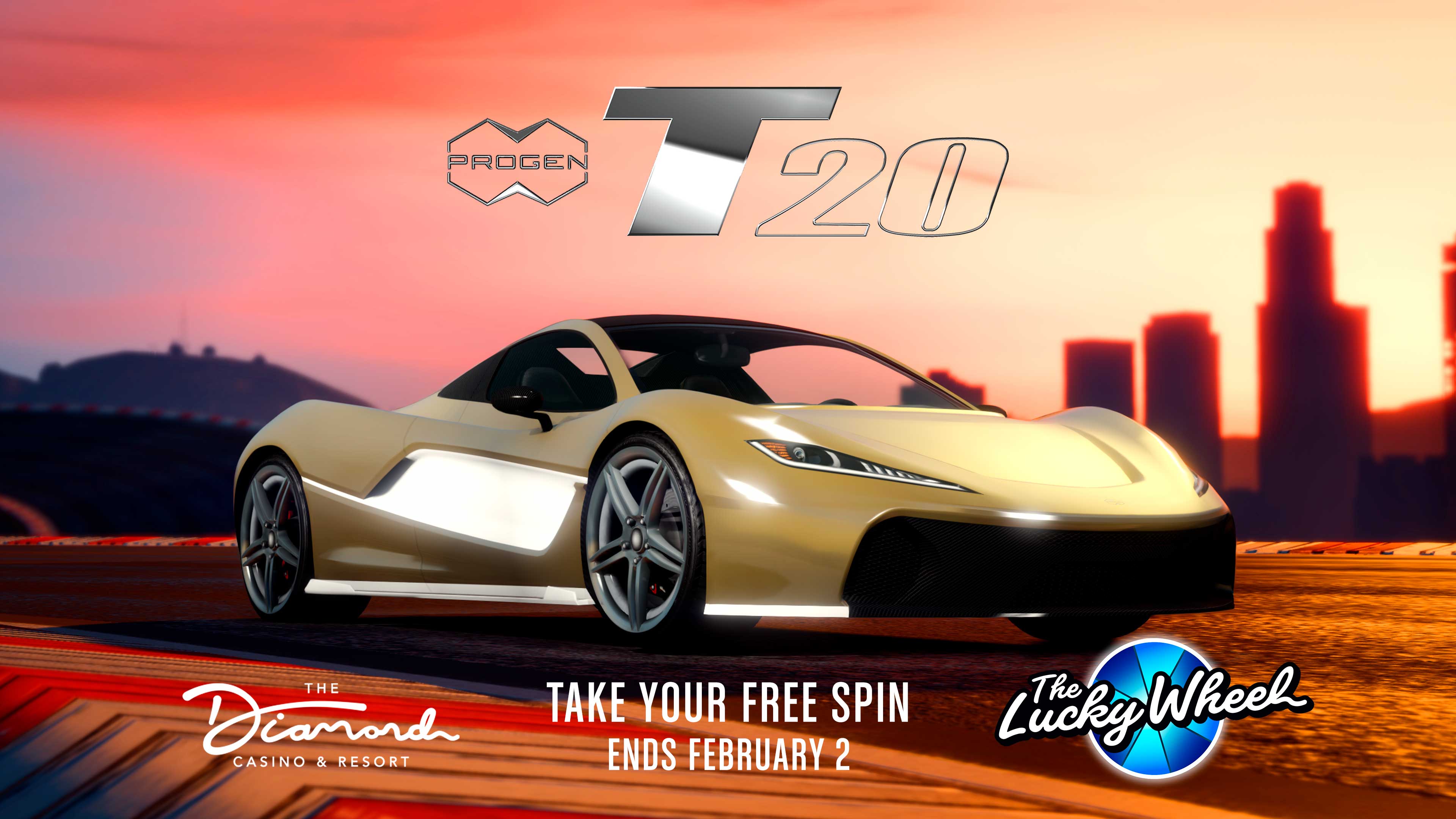 GTA Online Podium Lucky Wheel kocsi: Progen T20