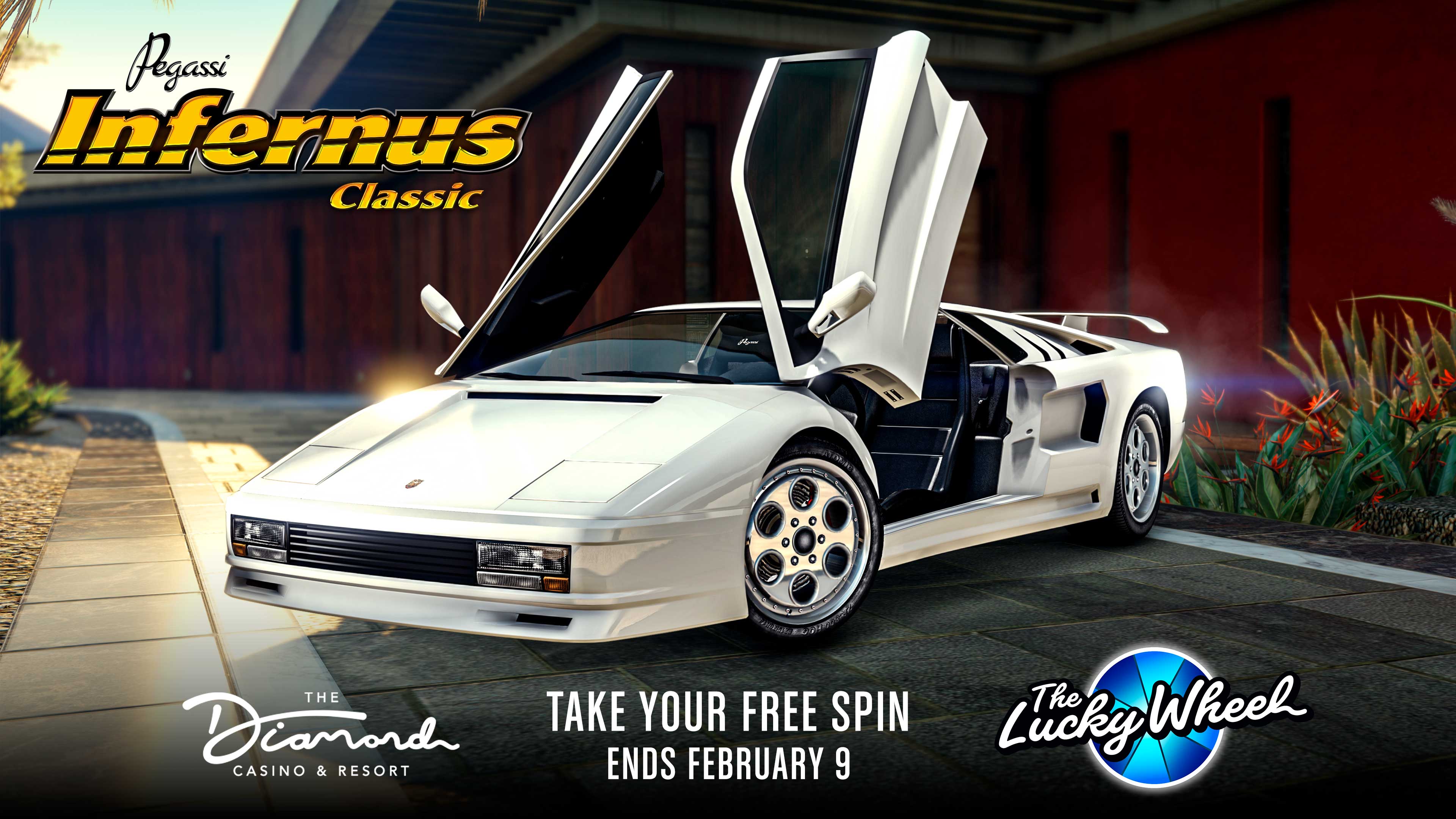 GTA Online Podium Lucky Wheel kocsi: Pegassi Infernus Classic