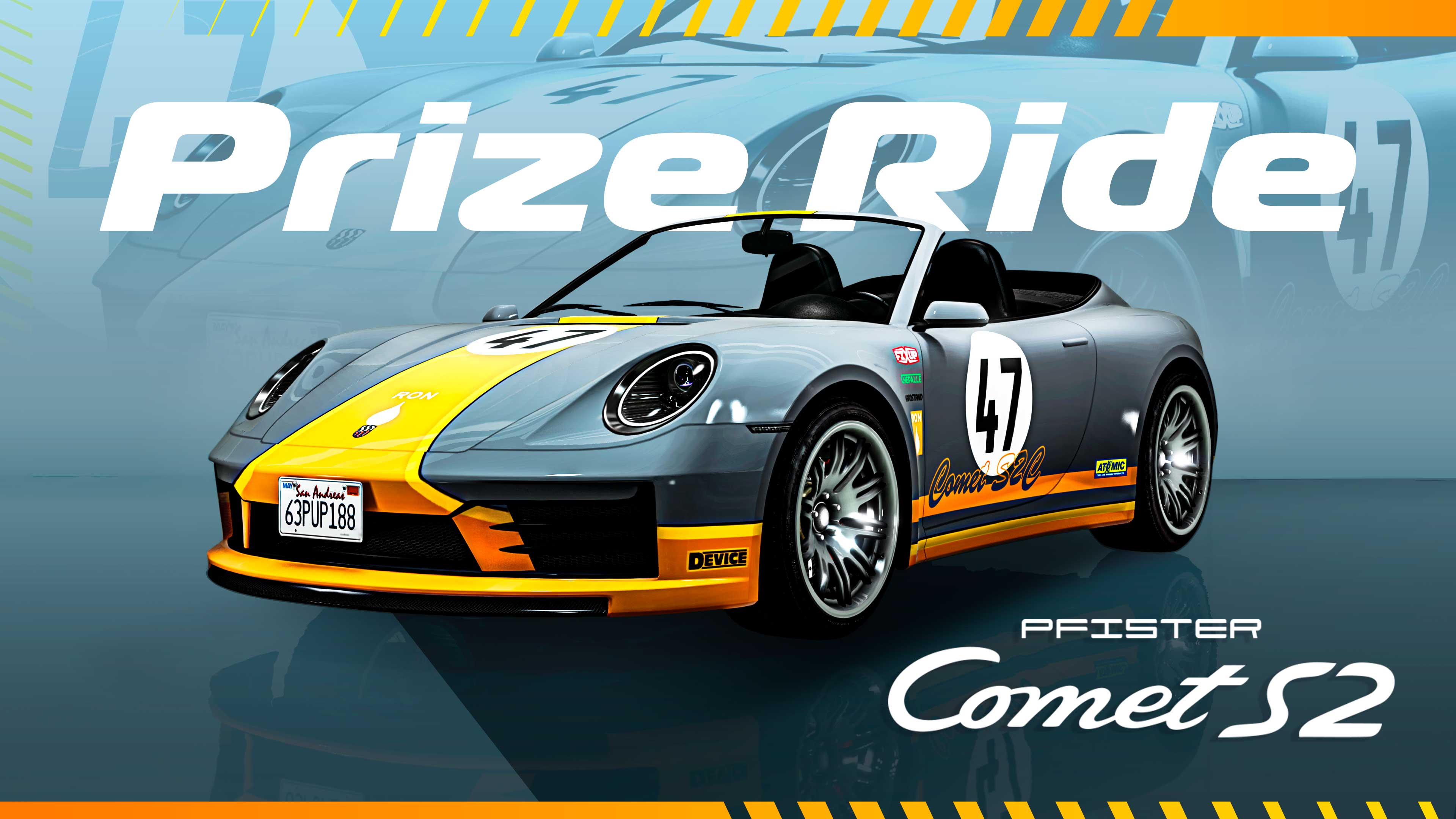 GTA Online Los Santos Tuners Prize Ride: Pfister Comet S2 Cabrio
