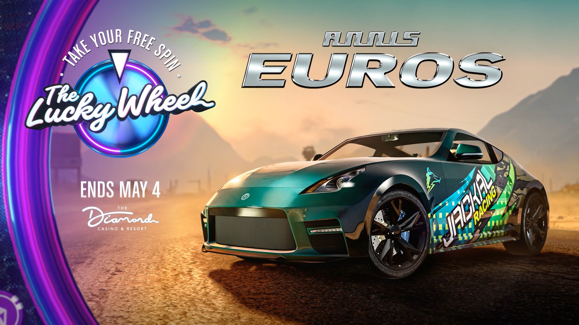 GTA Online Podium Lucky Wheel kocsi: Annis Euros