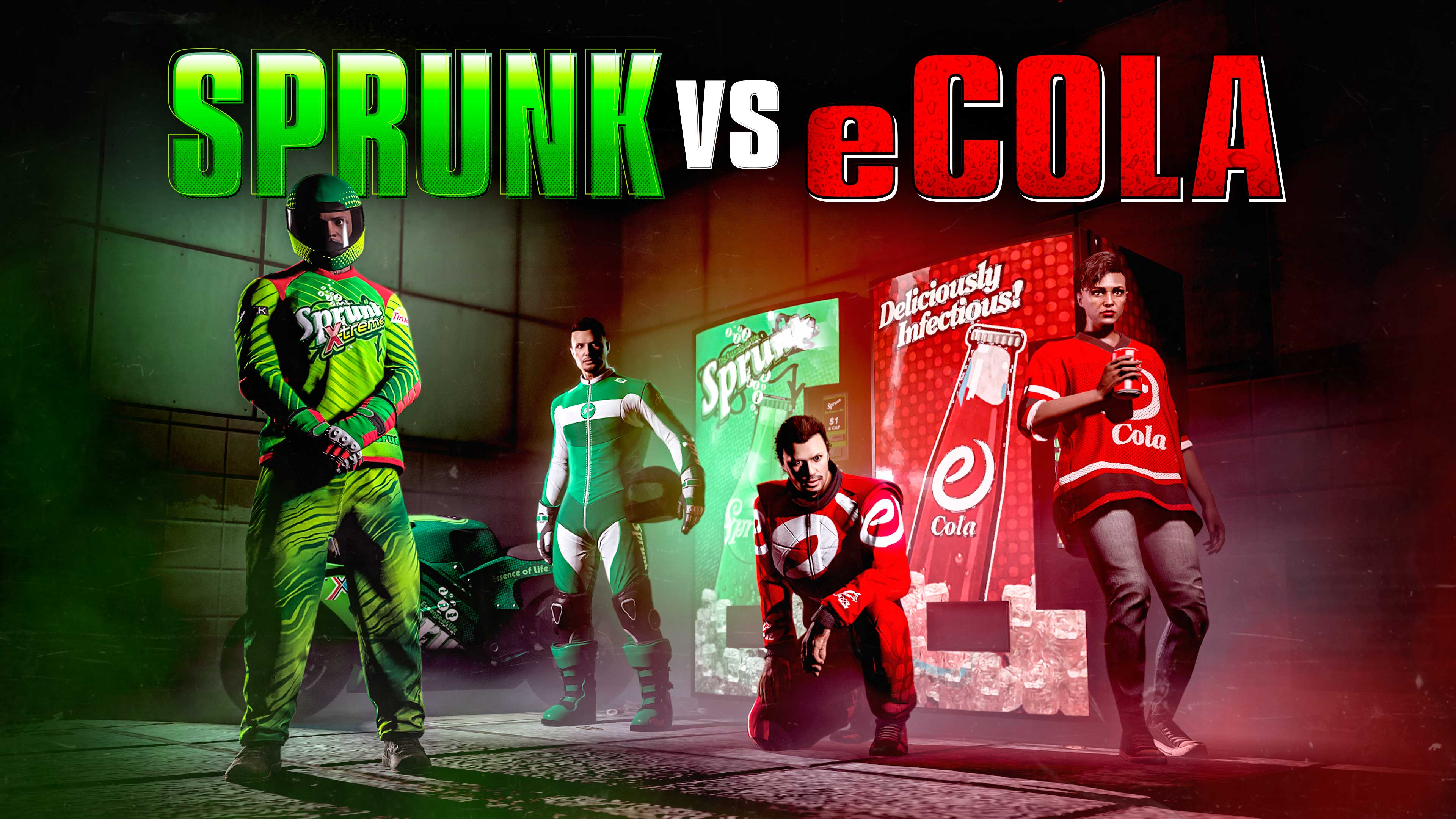 GTA Online Sprunk vs eCola