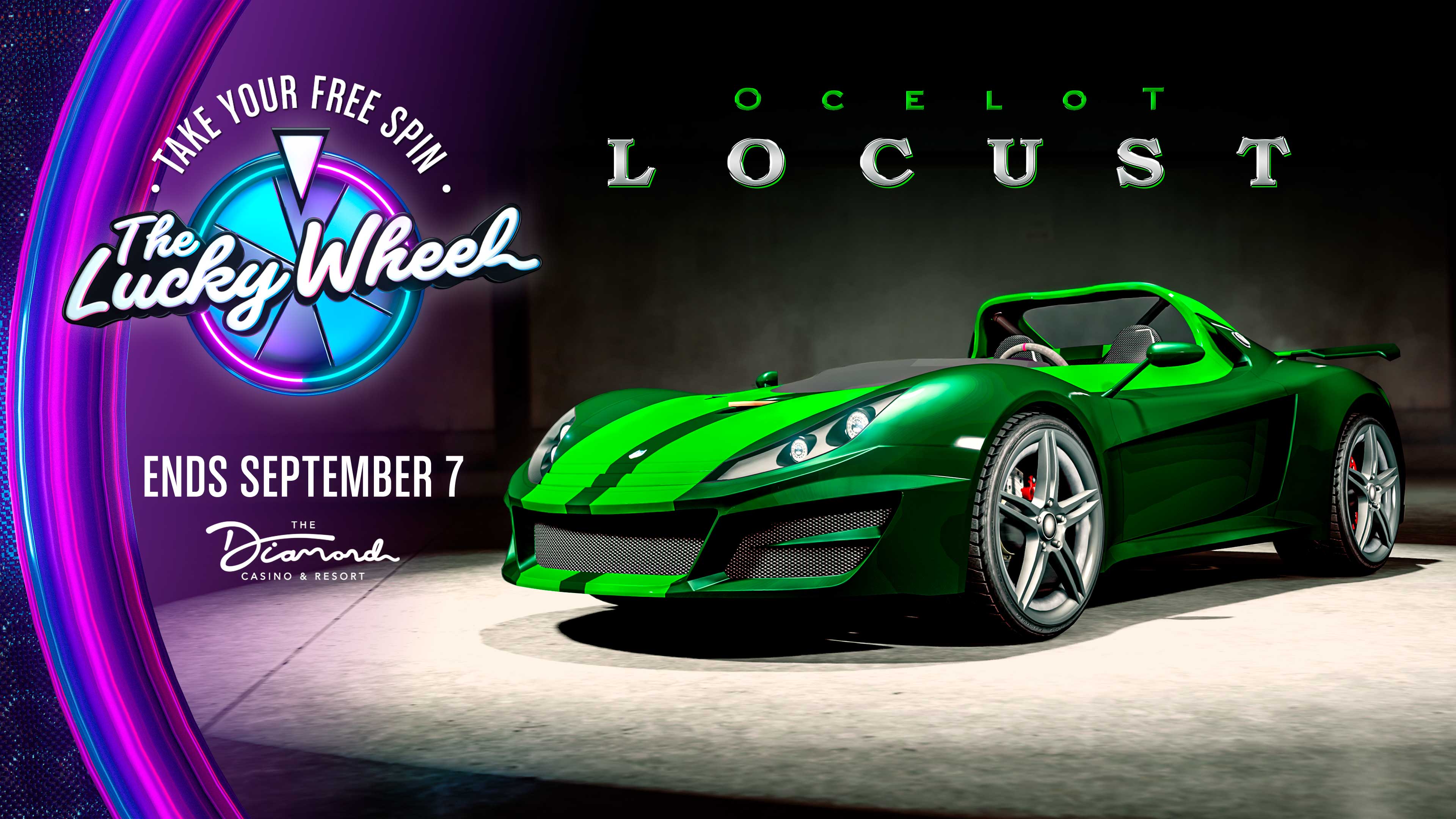 GTA Online Podium Lucky Wheel kocsi: Ocelot Locust