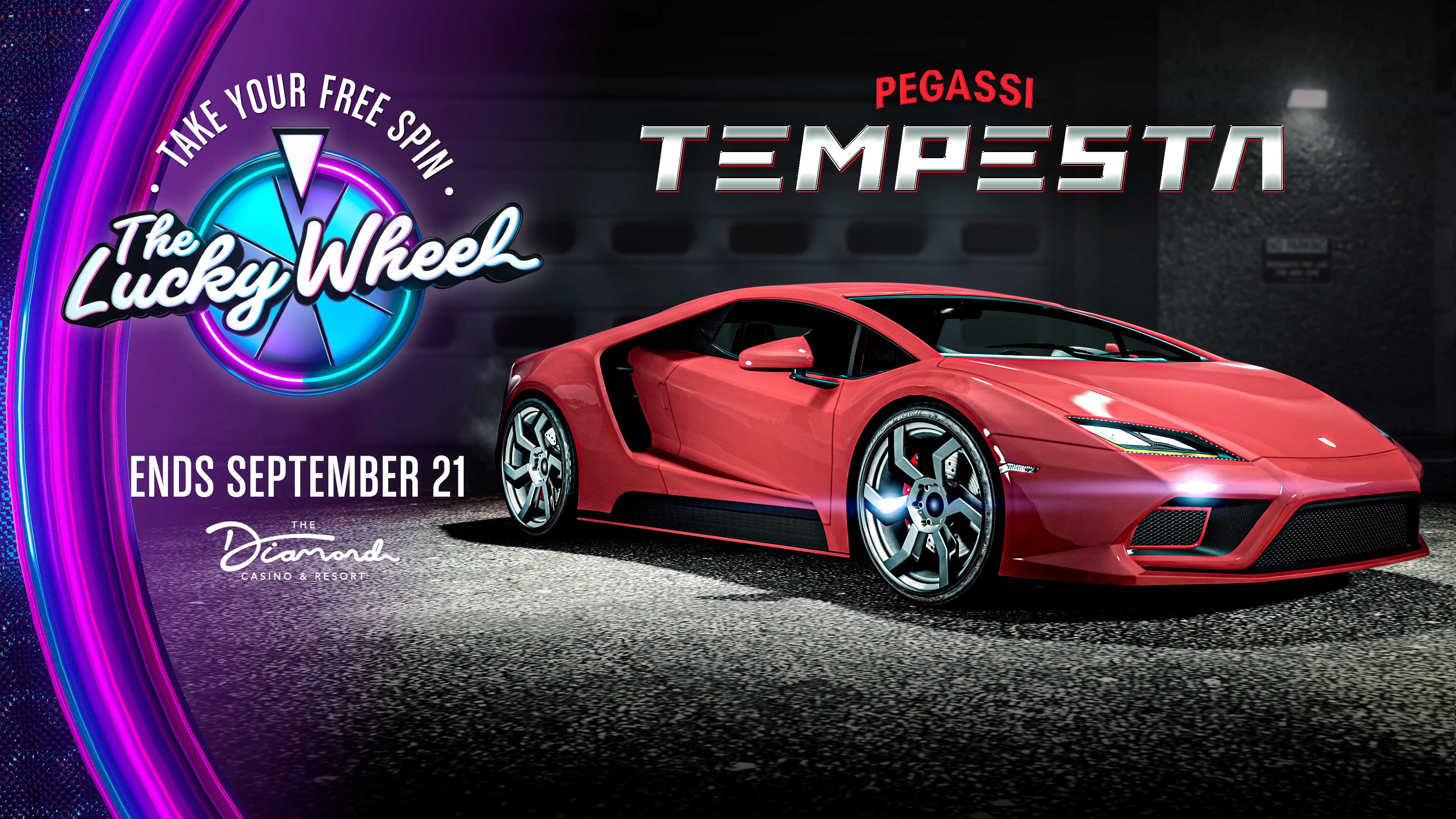 GTA Online Podium Lucky Wheel kocsi: Pegassi Tempesta