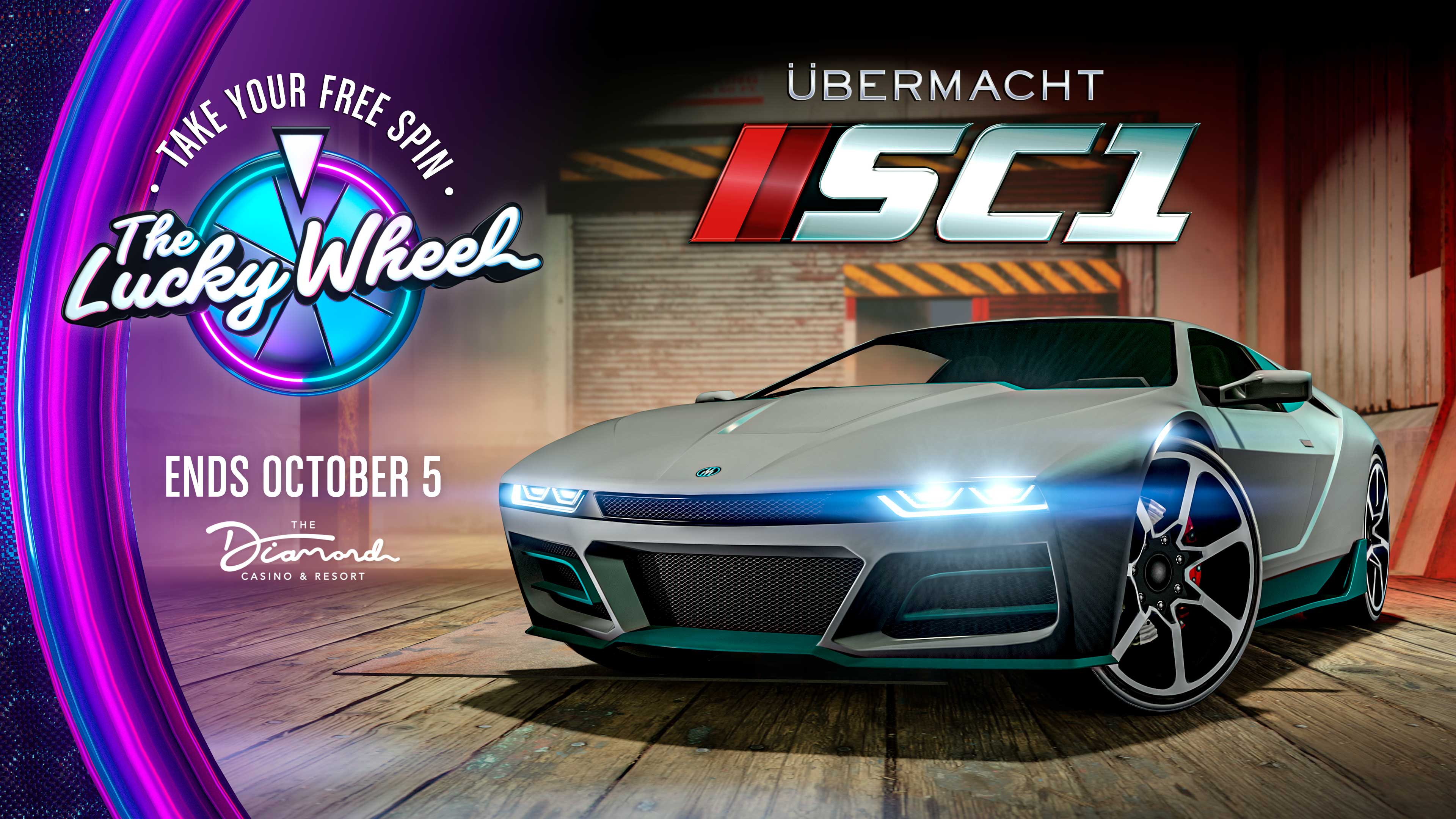 GTA Online Podium Lucky Wheel kocsi: Übermacht SC1